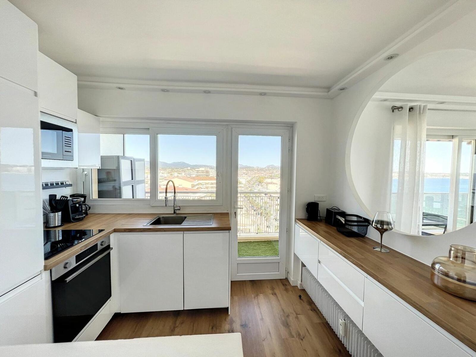 Frejus Plage - T2 -Vue Mer Feerique ภายนอก รูปภาพ