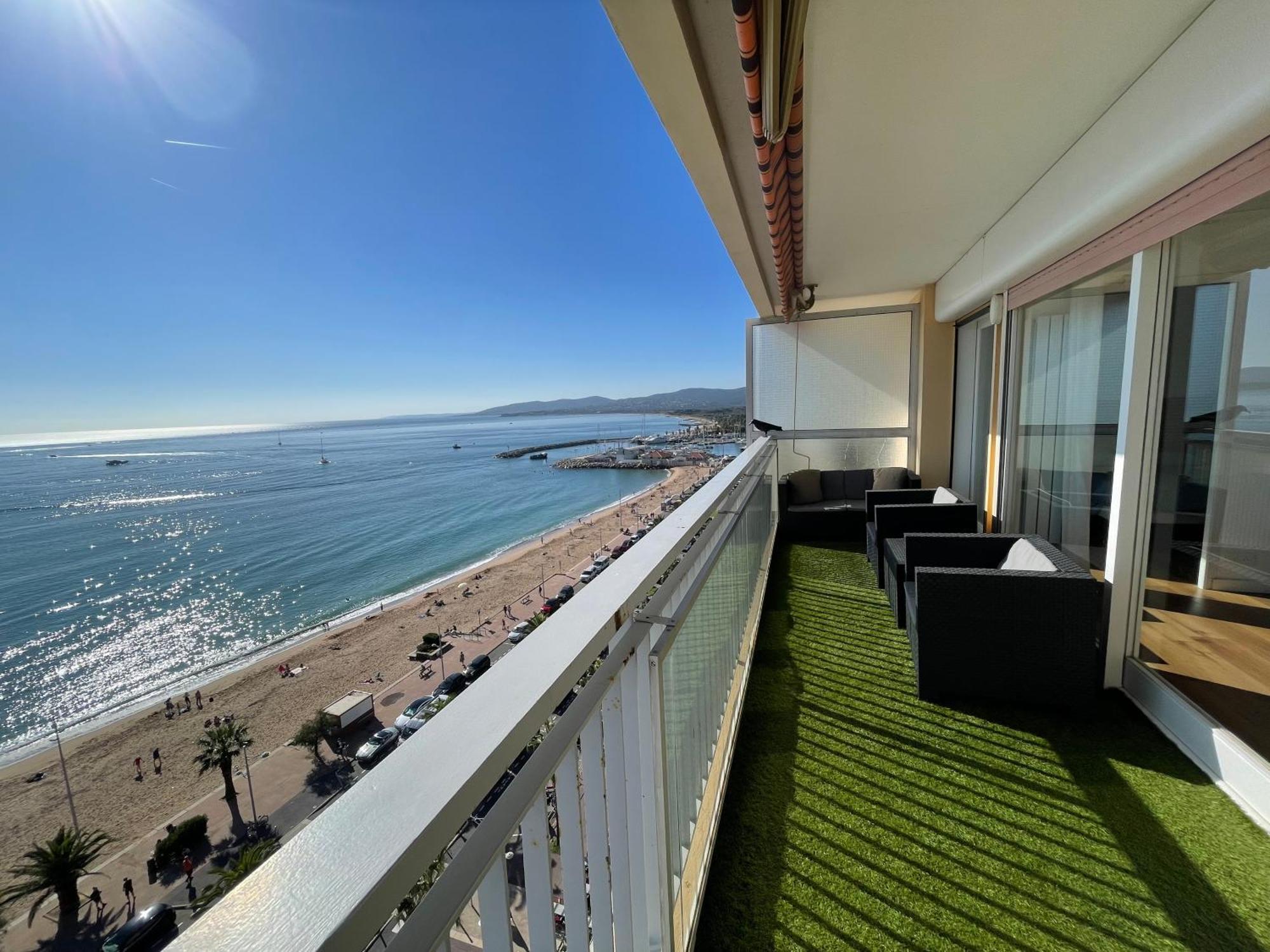 Frejus Plage - T2 -Vue Mer Feerique ภายนอก รูปภาพ
