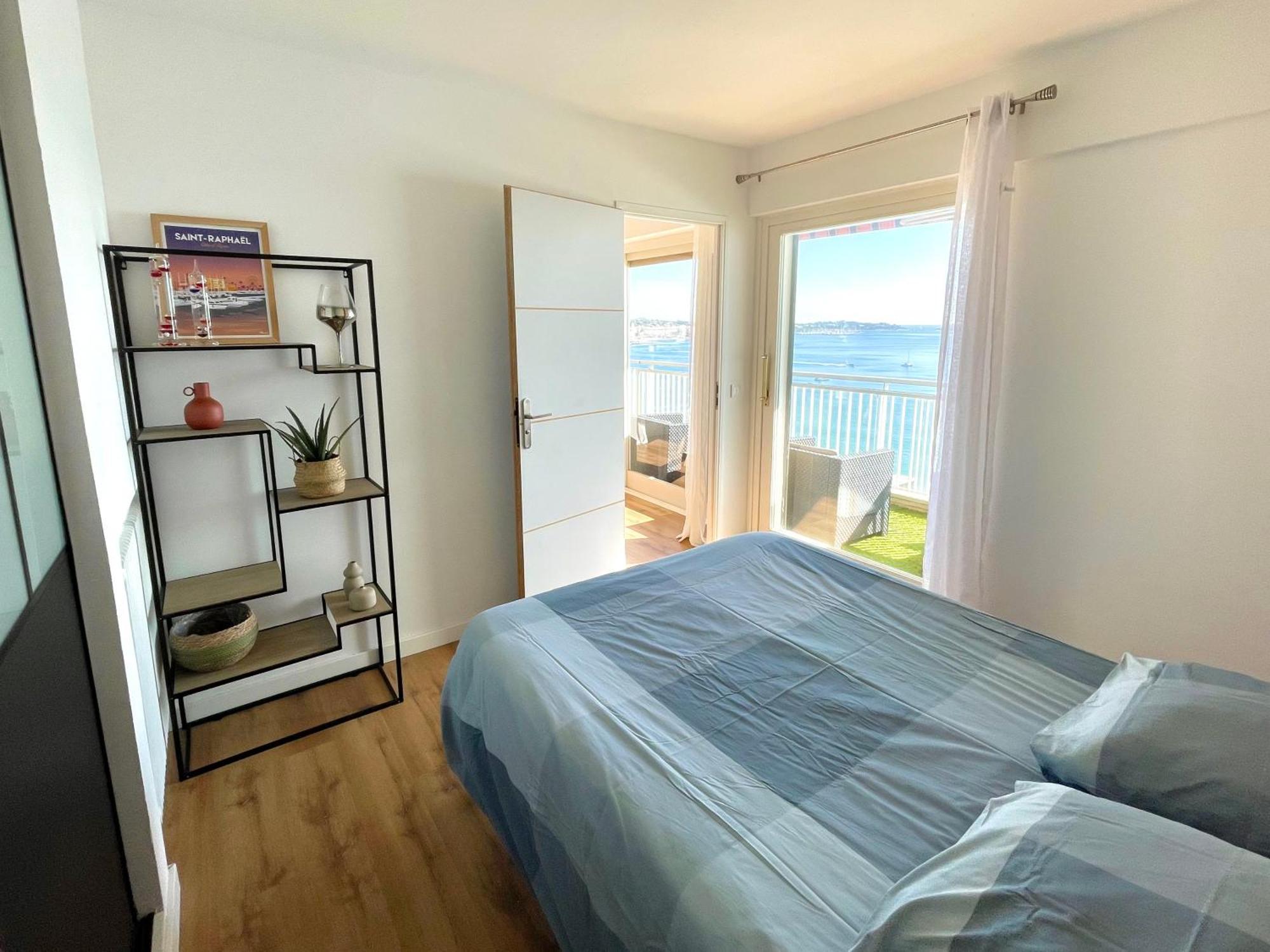 Frejus Plage - T2 -Vue Mer Feerique ภายนอก รูปภาพ