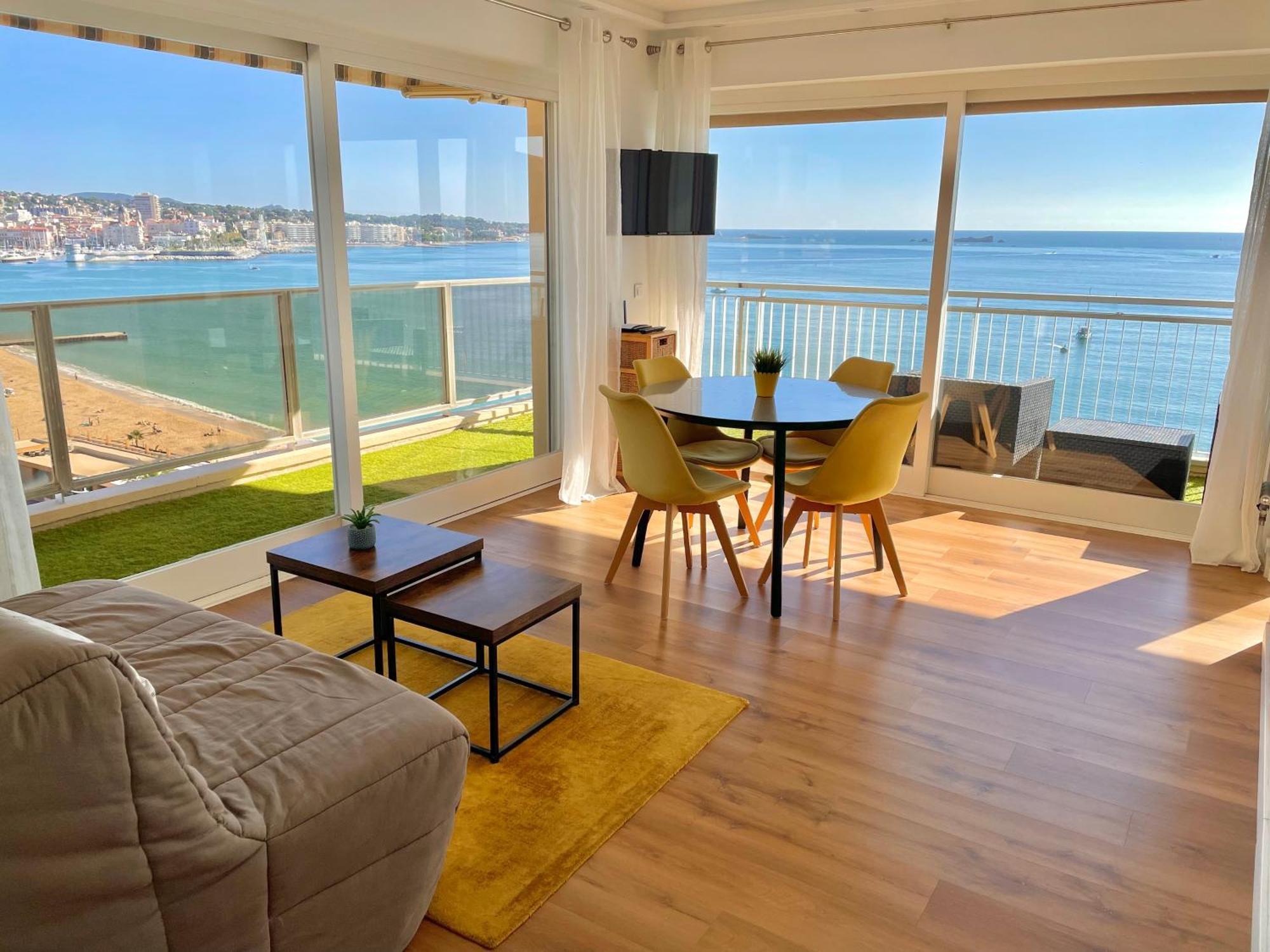 Frejus Plage - T2 -Vue Mer Feerique ภายนอก รูปภาพ